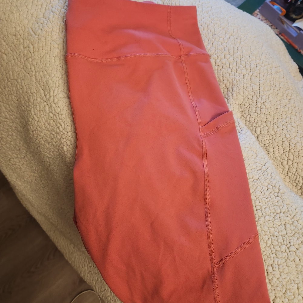 torrid Active High-Rise Leggings in Coral